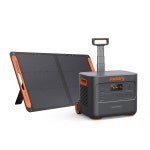 100W 태양광 패널, 3024Wh 발전소, 2.4시간 내 고속 충전, 지능형 BMS, RV 야외 캠핑 및 정전을 위한 2xPD 포트를 갖춘 재커리 발전기 3000... 