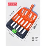 돌고르는삽 구멍삽 자갈채 농기구 메쉬4mm 삼태기 뜰채 귀농 머리 돌고르기 농사 알짜 아카시아 나무자루 1 2m : 이바구니