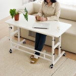 이동식 테이블 바퀴달린 책상 소파 침대 보조 티테이블 1200 : 드림 아울렛
