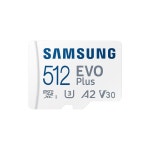 삼성 EVO 플러스 512GB MicroSD 메모리 카드(2024) + SD 어댑터 : Brown Bear Lab