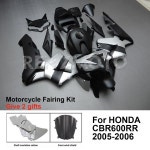 혼다 CBR 600 RR 2005-2006 용 새 ABS 오토바이 자전거 페어링 세트 바디 키트 차체 케이스 주입 액세서리 H0605-106a : 시구왕디귿