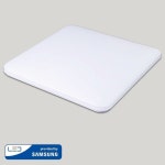 온리아 파인홈즈 LED 클리어 방등 사각 라운드 천정등 엣지 조명 설치 50W 530MM : 온리아스토어
