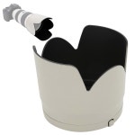 ET 87 리버서블 카메라 렌즈 후드, EF 70 200mm F2.8 USM IS II 렌즈, 후드 그늘막 보호기와 호환됩니다 : 딜리고트렌드