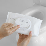 생활공작소 비데 물티슈 물에녹는 화장실물티슈 60매 10개 : 생활공작소