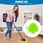 O 시더 걸레 머리 교체용 YWSHF 스핀 1 탱크 시스템 2 팩 극세사 패드 리필 : 하이네스트로