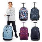 제이월드 17인치 롤링백팩 기내용 소프트캐리어 여행가방 학원가방 : 제이월드뉴욕