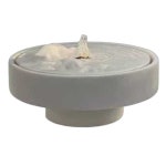 실내 분수대 미니 사무실 장식 소품 식당 가정용 물레방아 인공폭포 소형 집들이 선물 : 지구별판매자2