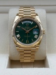 [하이시간] 롤렉스 데이데이트 40-228238 그린 로마+바 프레지던트 : 하이시간 명품시계거래소