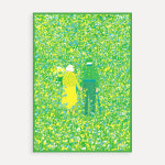 사랑이었음을 프리다옥 Fridaock 아트 프린트 A4/A3/A2/50x70/A1 : 커런트브라운