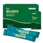 오드랩 해피장앤톡 내몸을 다시 퓨어하게 가벼운 하루를 위한 시작 60포2달분 천연 식유섬유 : 헤베니케