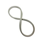 31736 배기 파이프 플랜지 OD F7549 엔드 개스킷 F17990 다리미 대략 외경 225mm 그레이 : 바이버스