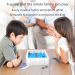 2024년 새로운 휴대용, 마그네틱 체스 게임, 지적 전투 게임, 어린이와... 게임, 멀티플레이어 마그네틱 보드 게임, 재미있는 퍼즐 선물 : 바이브듀