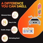 백 투 더 퓨처 기프트 에어 프레시너 | 데로리안 자동차 액세서리 크리스마스 장식 DMC-12 3/세트 공식 라이선스 2팩 1 Count (Pack of 1)... 