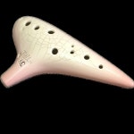 테너 C 메이저 핑크 크래클 글레이지 오카리나 12 홀 : 나루양행