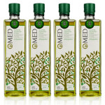 스페인 오메드 OMED 엑스트라 버진 올리브 오일 아르베키나 500ml 4개 세트 : 인핸쓰토어