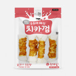 펫어스 치카 강아지양치껌 강아지스틱 오래먹는간식 치킨우유껌, L(대형), 4개 : 펫더맨