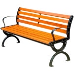 더블에프 공원벤치 등의자 야외용 철제 휴대용 쇼핑몰 정원가꾸기용품 오렌지 옥외 정류장의자 옥상 아연합금 하치노백 1 2m 호두 : 더블에프... 