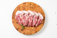 국내산 한돈 지리산 흑돼지 오겹살 목살 생고기 모듬구이 500g : 극진한우