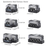 2PCS Automotive Distribution Block Connecting Audio Splitter Ground Ca : 리치상사16