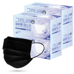 그린나래 국내생산 MB필터 일회용마스크 50매 비말차단 덴탈마스크 : TERACLEAN