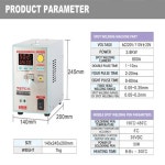 797DH 배터리 스폿 용접기 3.8KW 고출력 정밀 펄스  두께 0.35mm : 시구왕미음