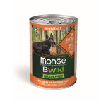 [DOG]몬지 비와일드 그레인프리 미니 어덜트 오리고기와 펌킨 400g / 반려견 주식 습식 사료 : 몬지코리아