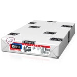 다음 날 라벨 - 우수한 무탄소 NCR, 프리 콜레이트 페이퍼, 팩당 500매(8-1/2 x 11 3부 스트레이트, #5909) : 현명한몰