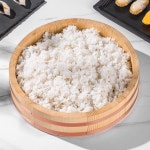 스시 샤리 식힘통 보온 나무 도시락 스시밥통 식당 일식집 30x8cm : 레몬트리글로벌