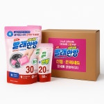 [행운득템] 빨래한방 프리미엄 효소 캡슐세탁세제 감사은혜 2종 선물세트 : 한방장터
