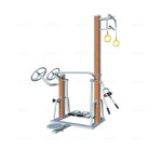 야외운동기구 약수터 걷기 생활체육 트위스터 공원운동기구 산책 두꺼운 운동장 라이딩 머신 1 삼기능 복합기 10년 : 트렌디어원