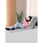 노인환자의 장시간 침상생활 일어서기 허리 들어올리기 매트리스 들어올리기 등을 위한 전동 홈보조기구 그레이 75폭 숏 : 몬초