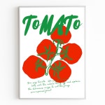 감성 소품 일러스트 그림 - Tomato A2 : 라프레임