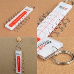 롱스팜 열쇠꾸러미 1~12고리 관리실 빌딩관리 건물 : 마켓롱스