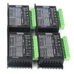 TB6600 스테퍼 모터 드라이버 4팩, 네마 17/23/34 CNC 컨트롤러, 4A 9-42V 컨트롤러 42/57/86 모터, 단축 2상 하이브리드 : glo-market