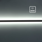 인테리어 간접조명 24V 블랙 COB LED바 1m : 주식회사 대경LED