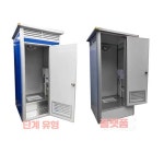 이동식 화장실 수세식형 제품 조립식 야외변소 임시화장실 1. 1.28x1.28x2.3 직선 : 쓰리포인트