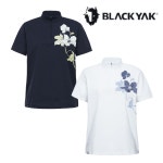 [블랙야크] 여성 플라워 그래픽 집업 반팔티 흡습속건 반집업 반팔 1BYZTMU512 : 블랙야크 군산나운점