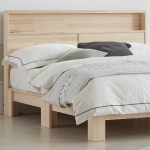 그루잠 편백나무 원목 헤드보드만 : 바르숲 몰