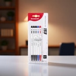 153볼펜 0.7mm 혼합 5p 유성잉크 학습용 필기구 국민펜 : 올유민샵