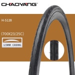 Chaoyang 도로 자전거 타이어 고정 기어 유선 700C H-5128 3/25C : 제이브로상사