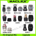 Maclex  무선 마이크 캡슐 콘덴서 Beta87A KSM9HS 핏 슈어 핸드 베타 58 : Valueup컴퍼니
