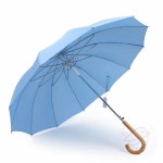 새임 우드 57 우산 블루 튼튼한우산 : 새임 스토어