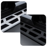 메이튼 4세대 카니발 페이스리프트 사이드스텝 고정 머드가드 세트 실버 : KING 자동차튜닝