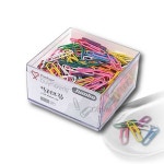 다인1412 서류클립 1통 문구집게 문구용 칼라클립 대용량 250개입 : 다인1412