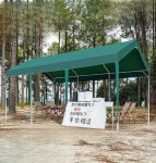 야외 주차장 천막 간이 캐노피 대형 그늘막 창고 차고지 다크 그린(3x5m) : 온세계로