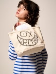 ORCIVAL × ANDRE 오르치발 25ss 프린트 캔버스 토트백 S OR-H0356 KWC : 피클오사카