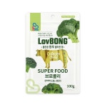 퍼피아이 러봉 쫄깃한 한우 콜라겐껌 강아지간식 브로콜리, 100g, 1개 : 개밥왕