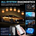 2025 EDIAG 엘리트 전문 자동차 진단 도구 CANFD FCA OBD2 스캐너 15000+ 차량용 15 재설정 ABS 평생 무료 : 고야신사