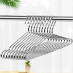 옷걸이 의류매장 304 스테인리스 스퀘어 스탠드행거 다기능 단층 무료 차페복 50개 곡선 5마리 스텐볼드 32cm : 스튜디오 두지이에