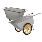 사료구르마 리어카 사료 4륜 손수레 공사장 카트 소형 농장 : 세진블루